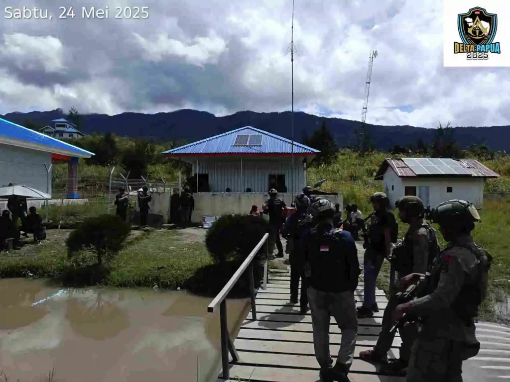 Baku Tembak di Ilaga Kabupaten Puncak