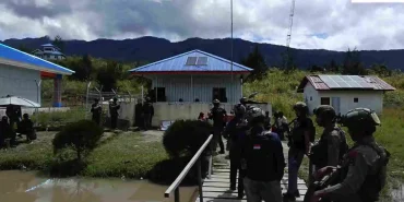 Baku Tembak di Ilaga Kabupaten Puncak