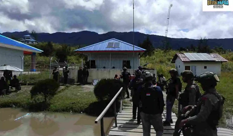Baku Tembak di Ilaga Kabupaten Puncak