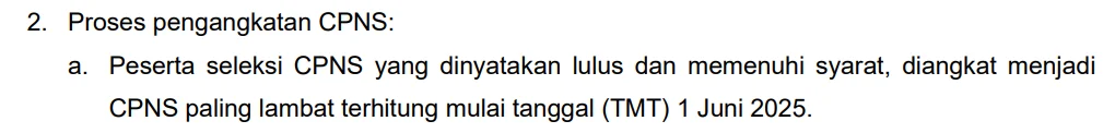 Surat Dari BKN