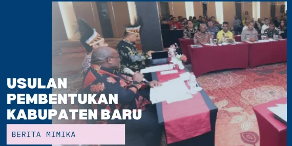 Gubernur Papua Tengah Usulkan Kabupaten Baru Untuk Mempercepat Pemekaran Wilayah 