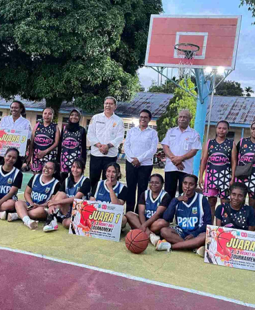 Tim Putri Bola Basket DP2KP Juara 1