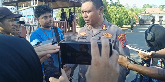 Kapolres Nabire: Sidang Kelima Kondusif, Pengamanan Disiapkan hingga Putusan